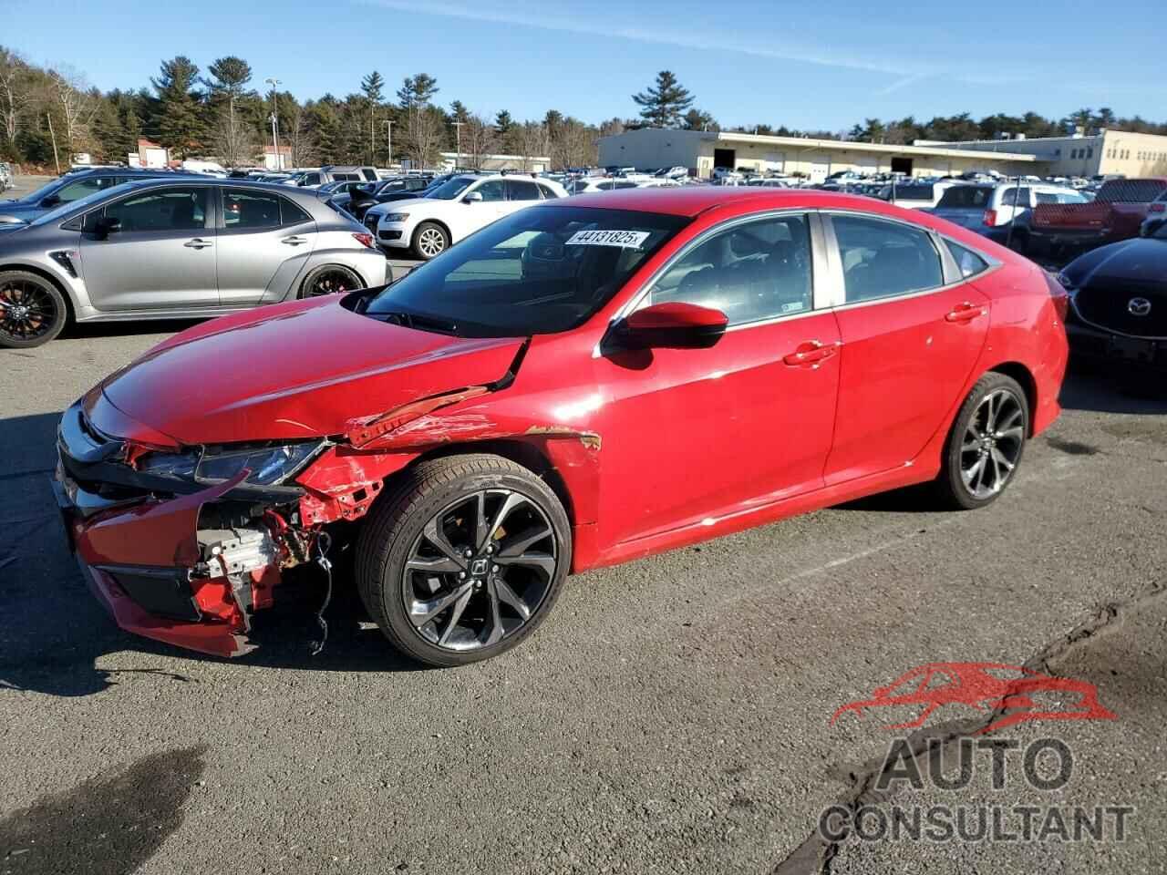 HONDA CIVIC 2019 - 2HGFC2F86KH512842