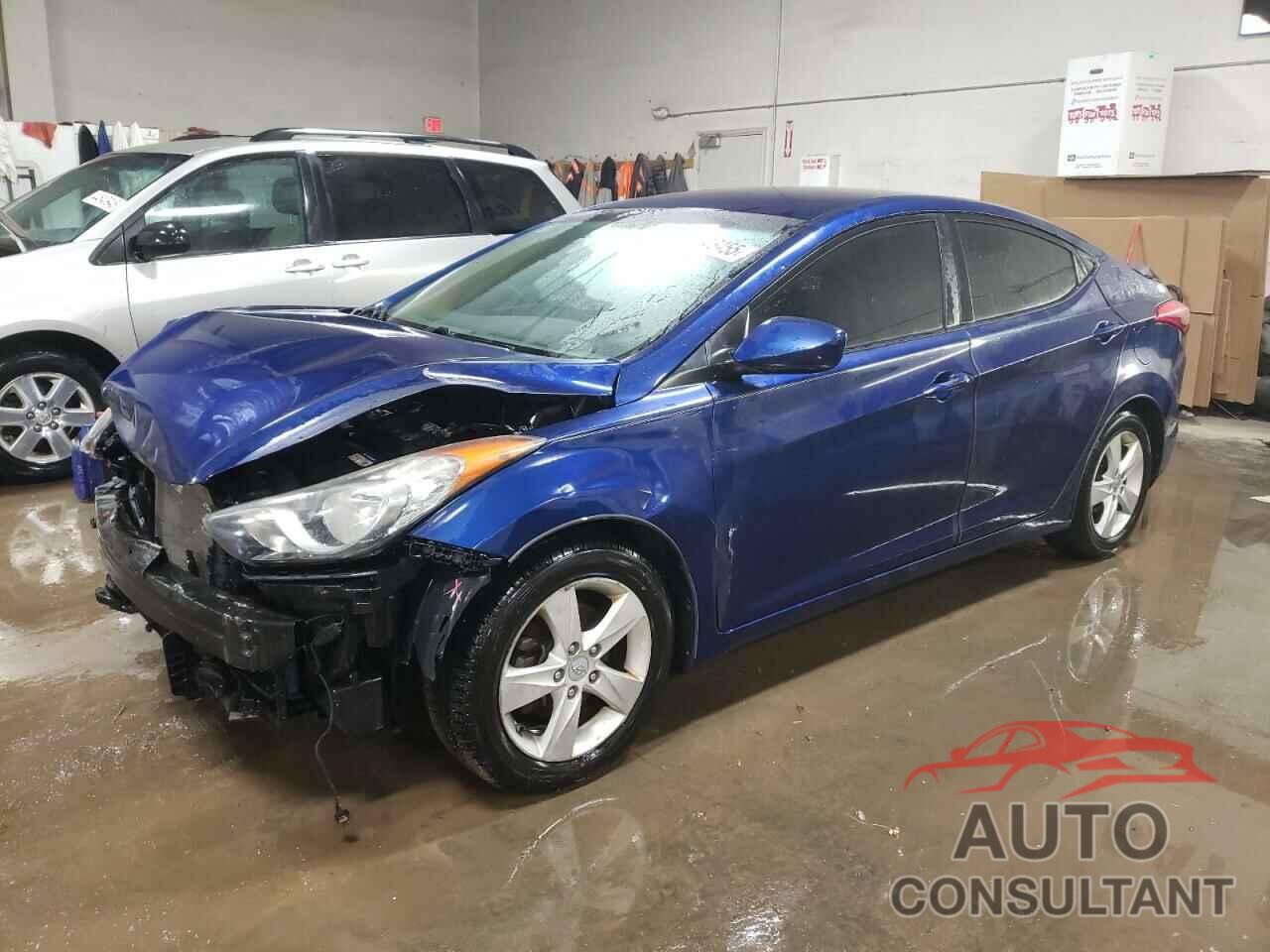 HYUNDAI ELANTRA 2013 - KMHDH4AE0DU734093