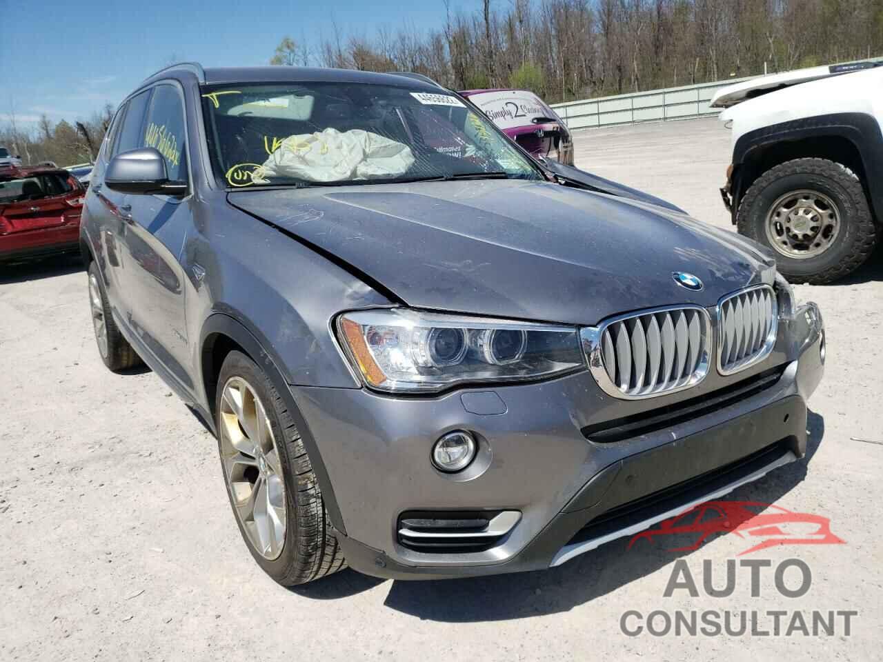 BMW X3 2016 - 5UXWX7C51G0K36879