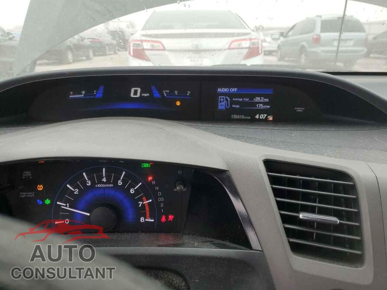 HONDA CIVIC 2012 - 2HGFG3B81CH549590