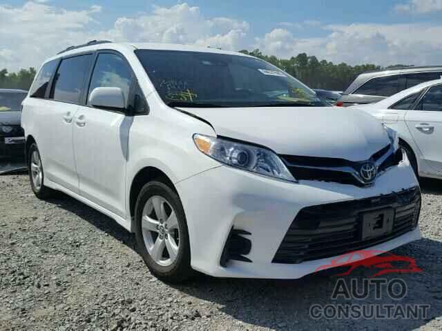 TOYOTA SIENNA LE 2018 - 5TDKZ3DC5JS902453