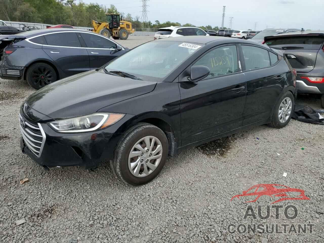 HYUNDAI ELANTRA 2017 - KMHD74LF7HU115330