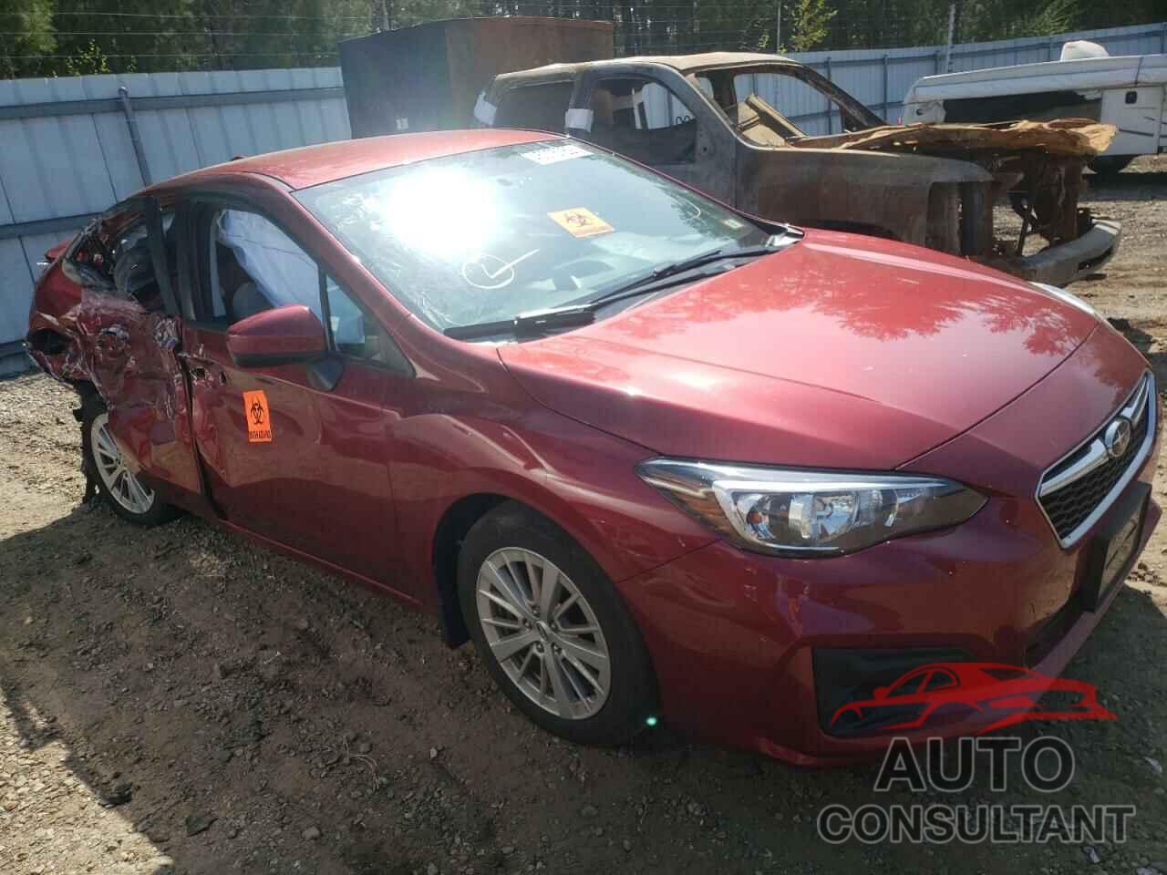 SUBARU IMPREZA 2018 - 4S3GKAB62J3602821