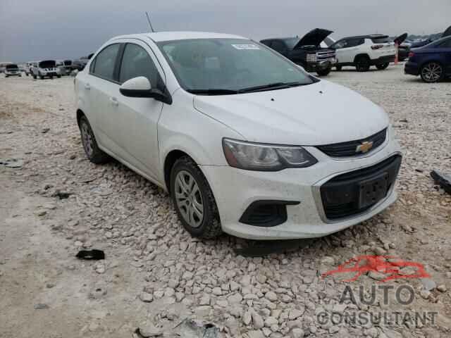 CHEVROLET SONIC 2019 - 1G1JB5SB0K4100713