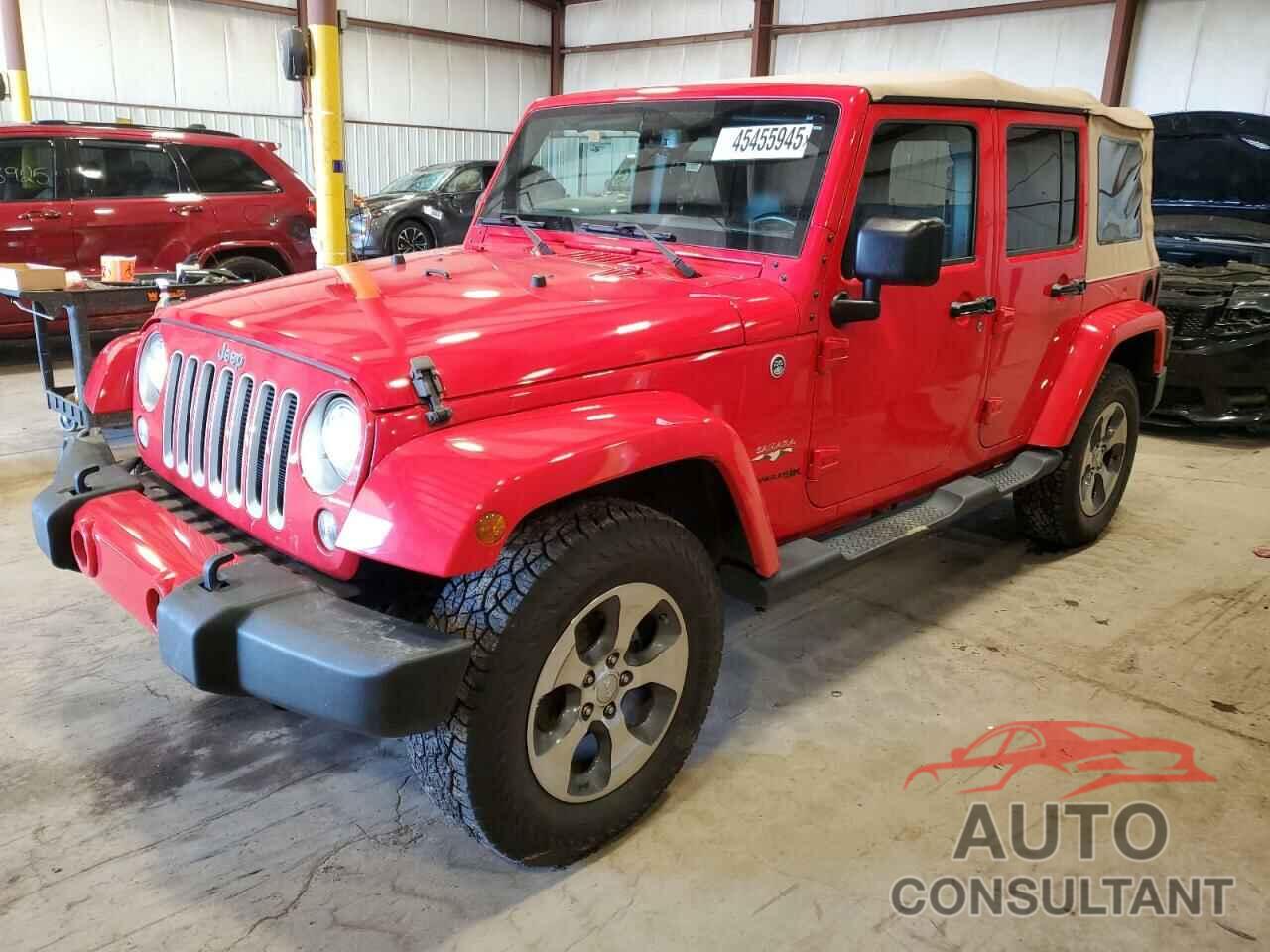 JEEP WRANGLER 2018 - 1C4BJWEGXJL816616