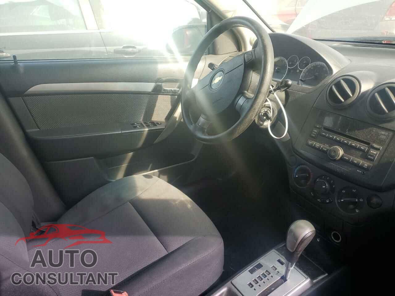 CHEVROLET AVEO 2011 - KL1TD5DE2BB239083