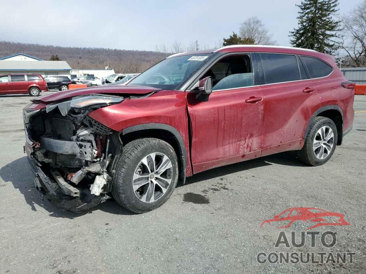 TOYOTA HIGHLANDER 2022 - 5TDHZRBH6NS586501
