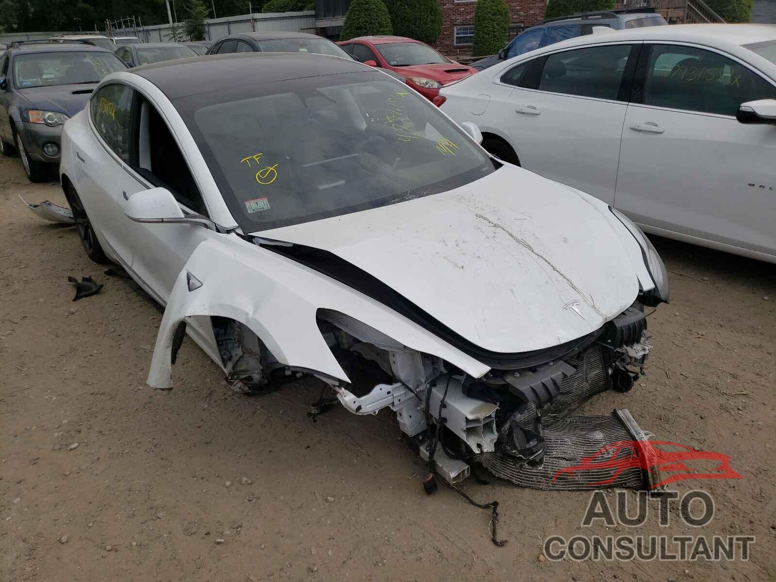 TESLA MODEL 3 2019 - 5YJ3E1EB2KF493893