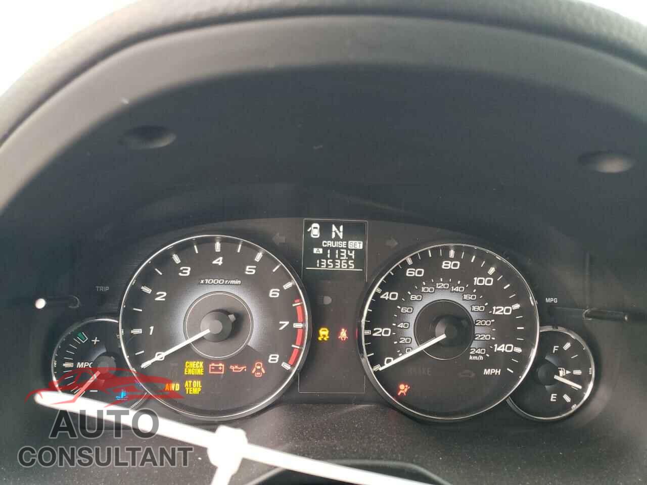 SUBARU OUTBACK 2010 - 4S4BRCHC8A3340037