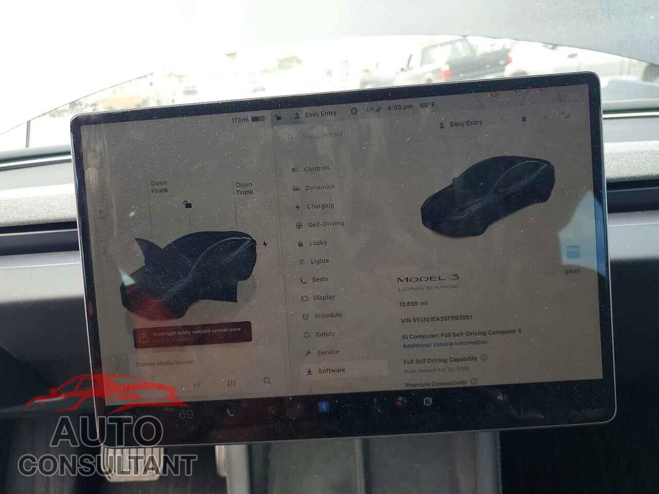 TESLA MODEL 3 2025 - 5YJ3E1EA3SF993861