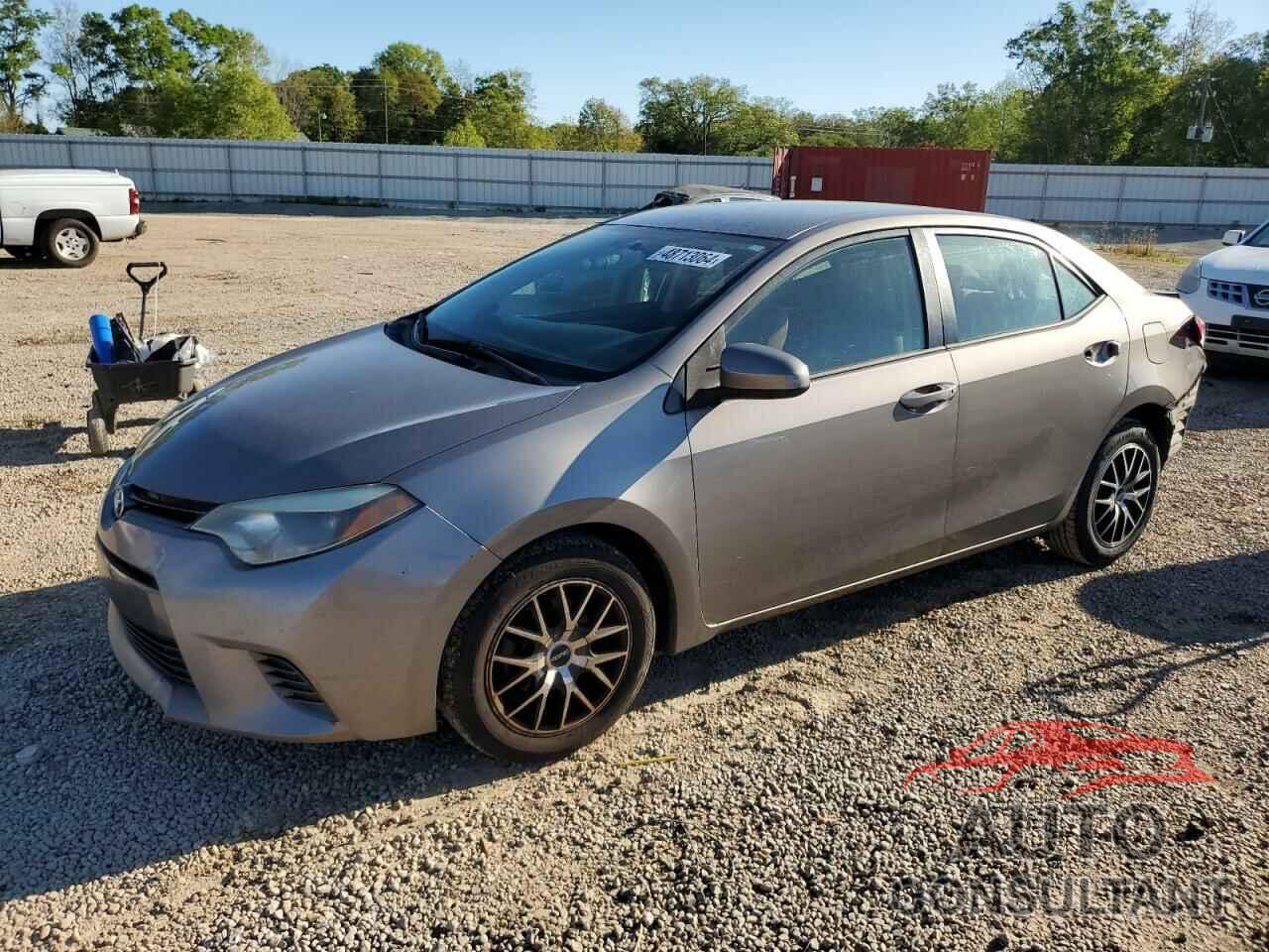 TOYOTA COROLLA 2016 - 2T1BURHE6GC550739