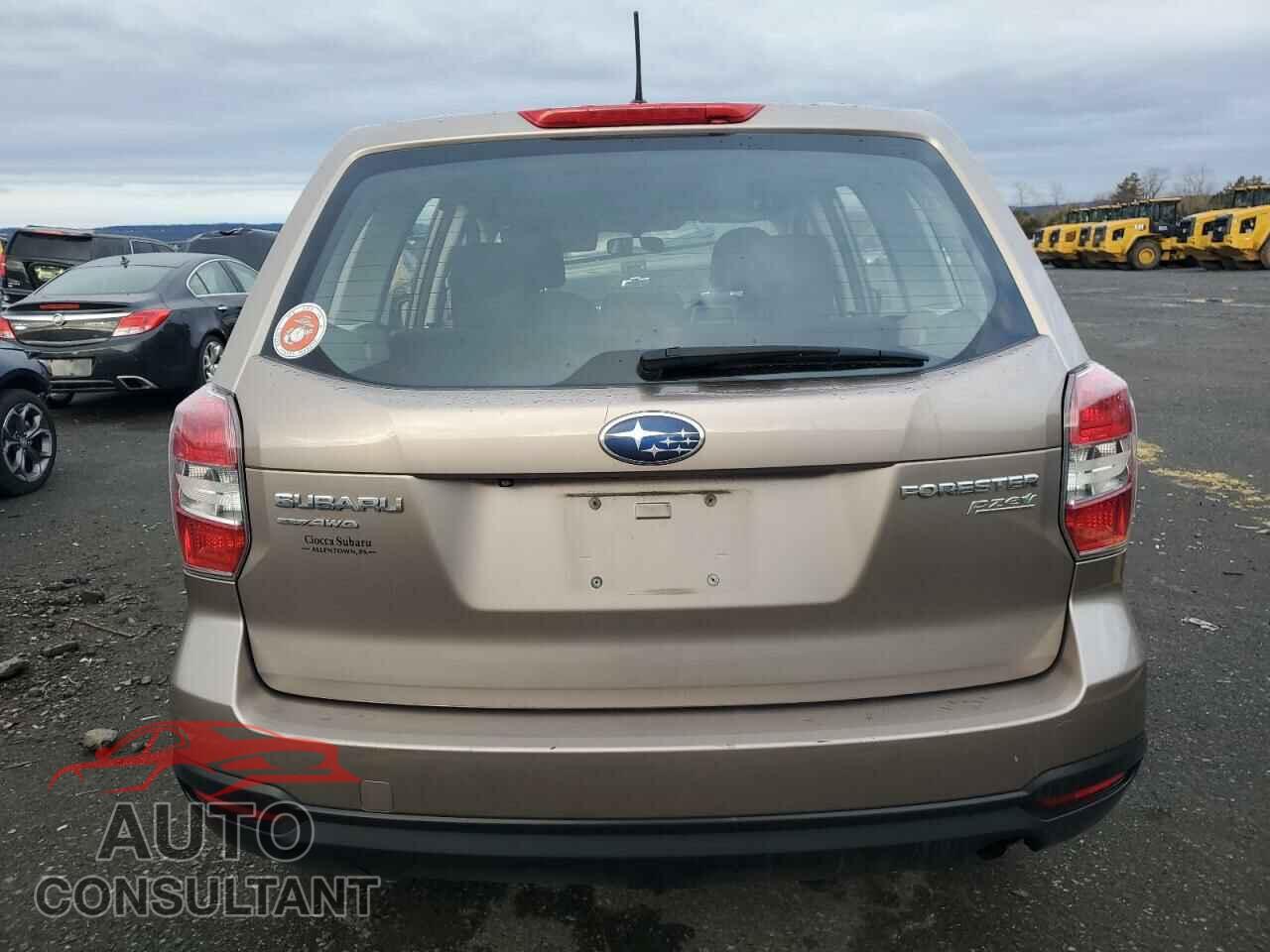 SUBARU FORESTER 2015 - JF2SJAAC4FH511145