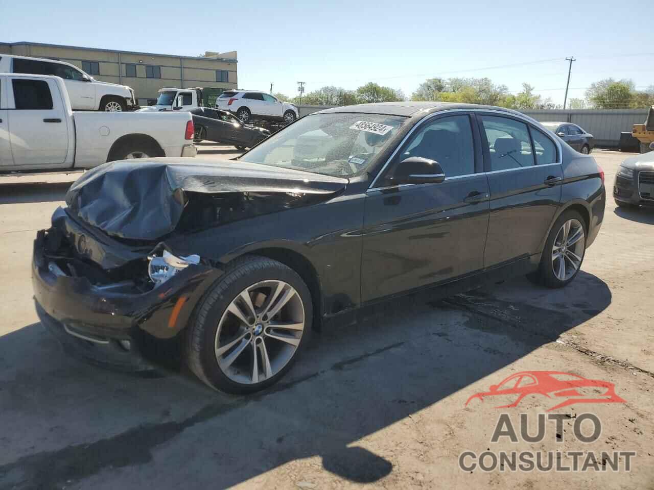 BMW 3 SERIES 2017 - WBA8B9G59HNU09063