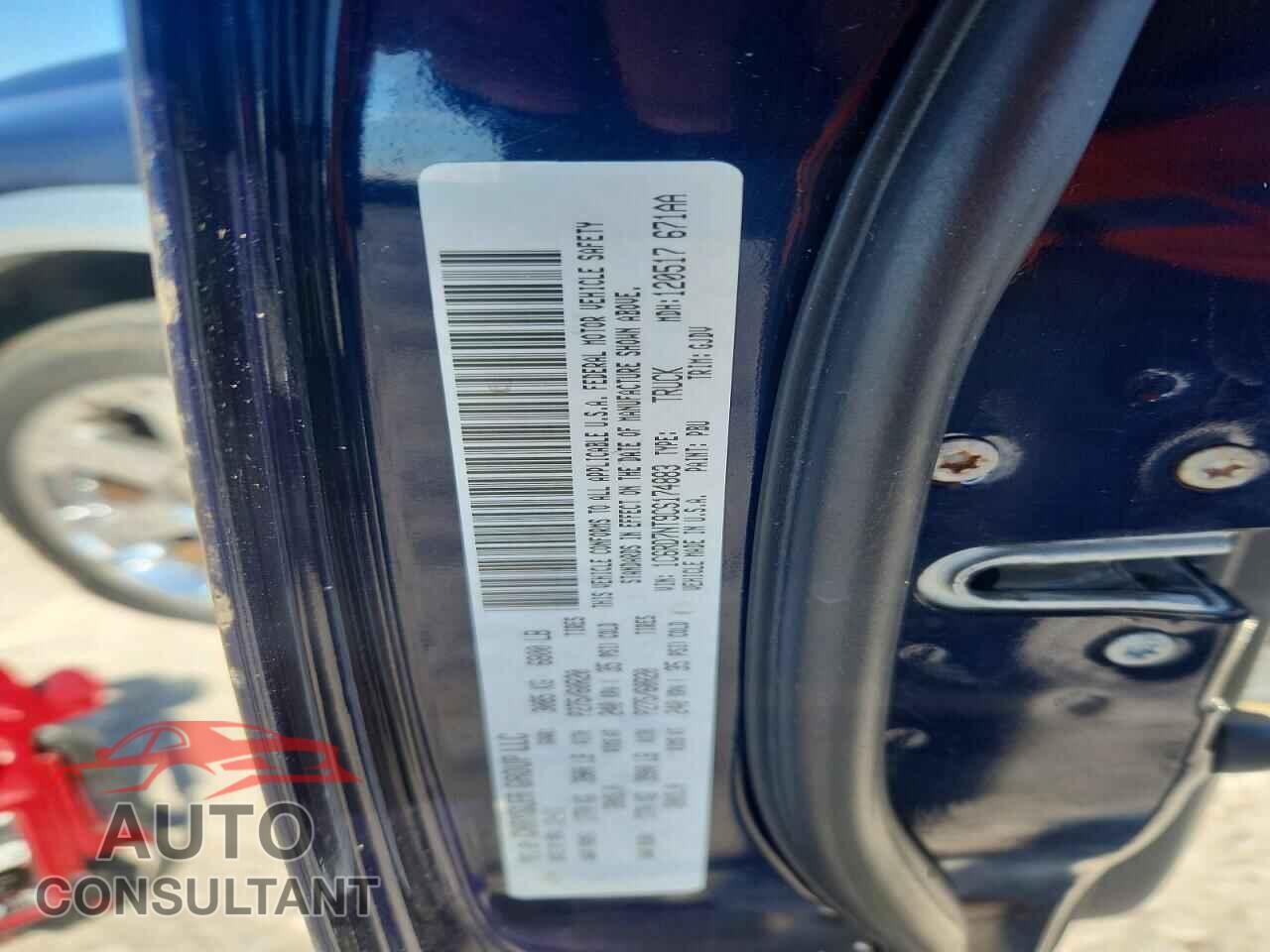 DODGE RAM 1500 2012 - 1C6RD7NT9CS174883