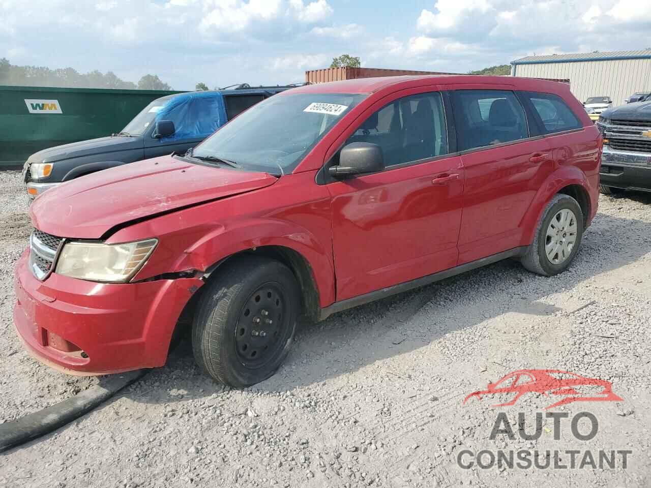 DODGE JOURNEY 2013 - 3C4PDCAB8DT695311