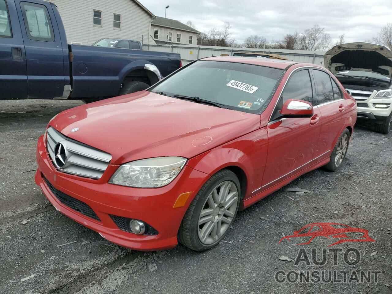 MERCEDES-BENZ C-CLASS 2009 - WDDGF81X79R073484
