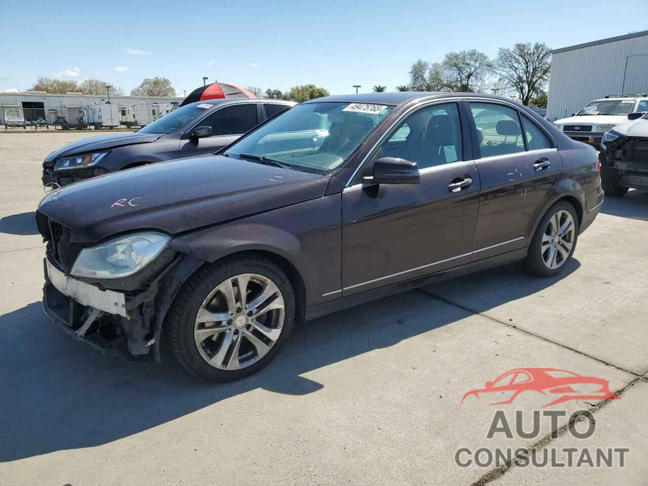 MERCEDES-BENZ C-CLASS 2012 - WDDGF8BB0CA605165