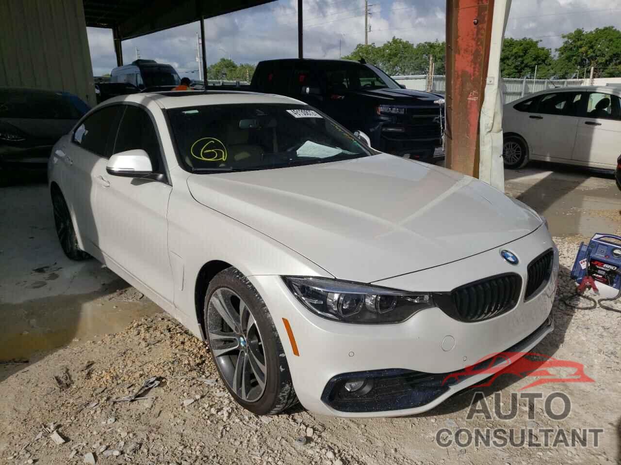 BMW 4 SERIES 2020 - WBA4J1C07LBU68426