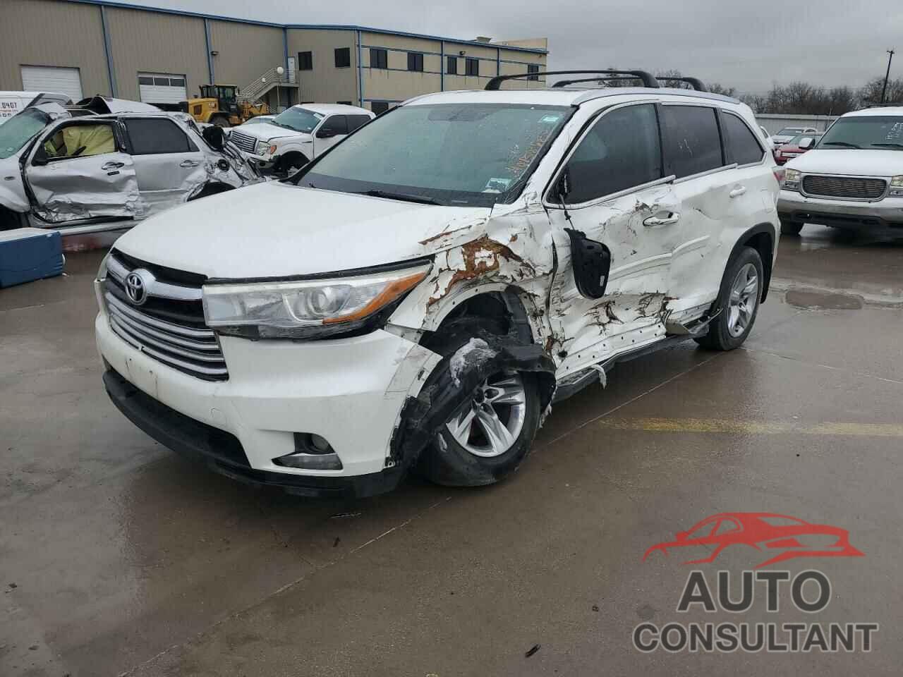 TOYOTA HIGHLANDER 2015 - 5TDYKRFH0FS104847