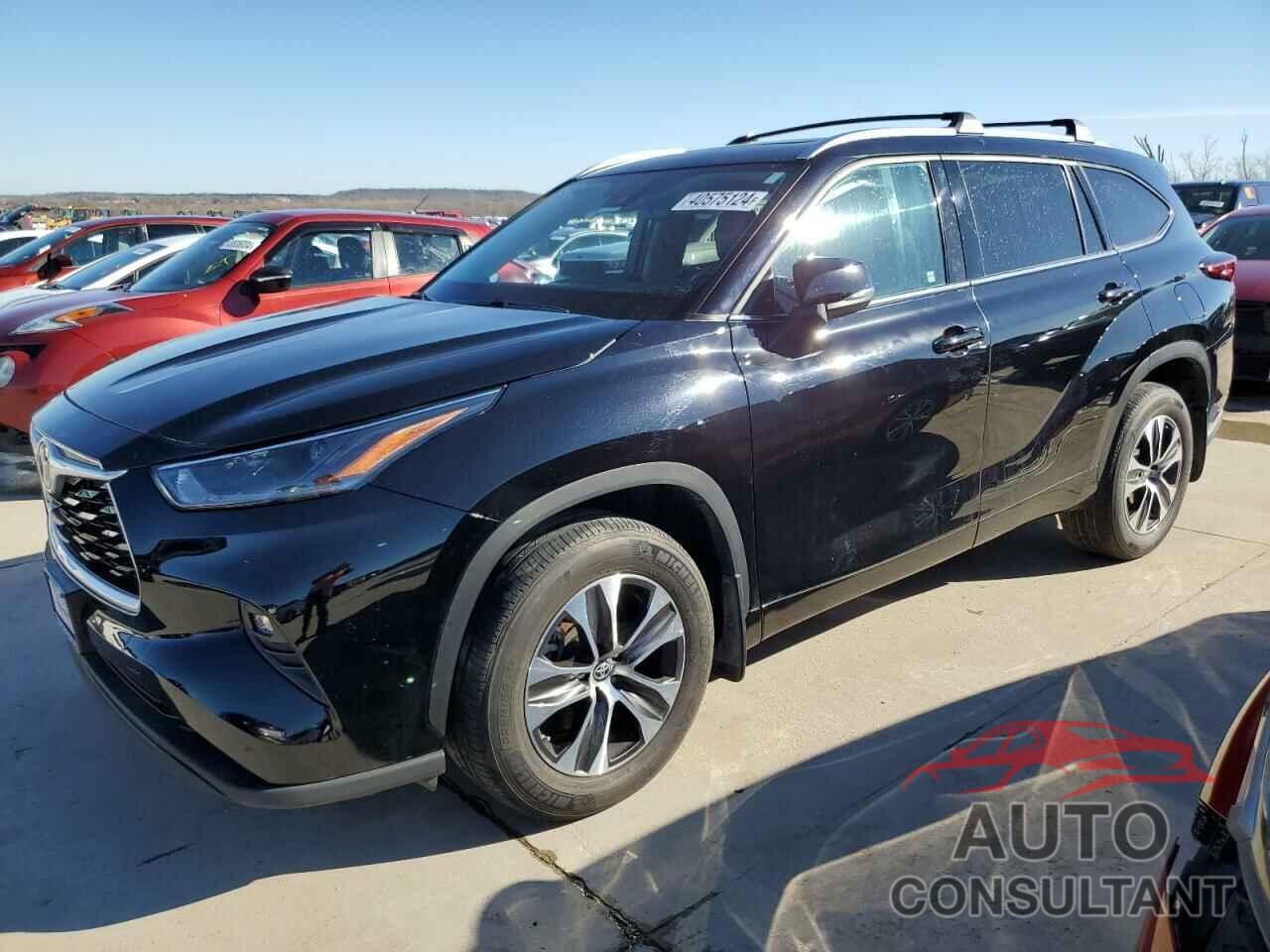 TOYOTA HIGHLANDER 2021 - 5TDGZRBH6MS079236