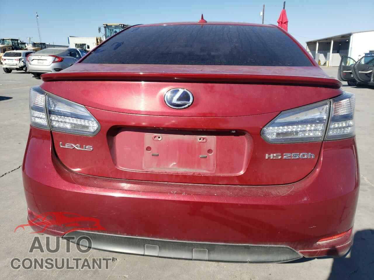 LEXUS HS 2010 - JTHBB1BA1A2012967
