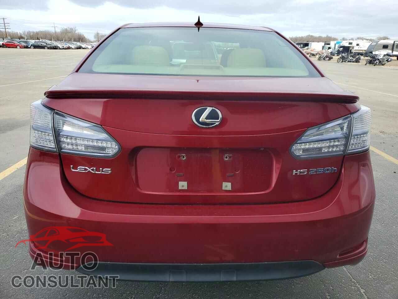 LEXUS HS 2010 - JTHBB1BA7A2021558