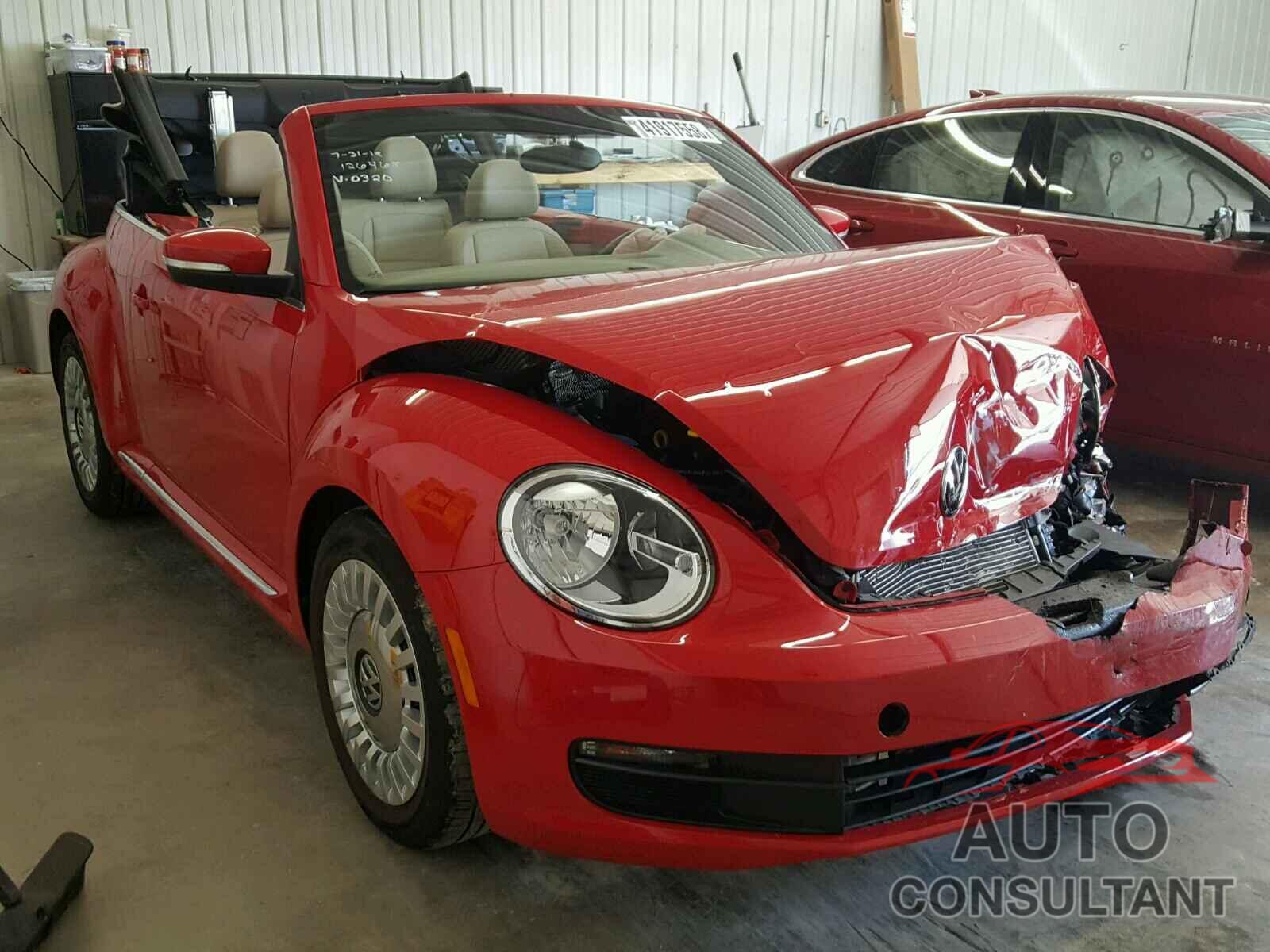 VOLKSWAGEN BEETLE 2015 - 3VW517AT8FM820320