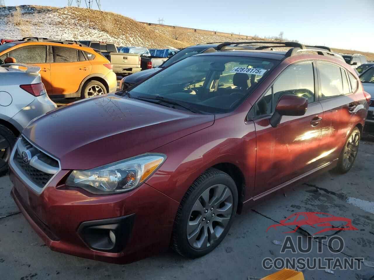 SUBARU IMPREZA 2013 - JF1GPAL67DG810048