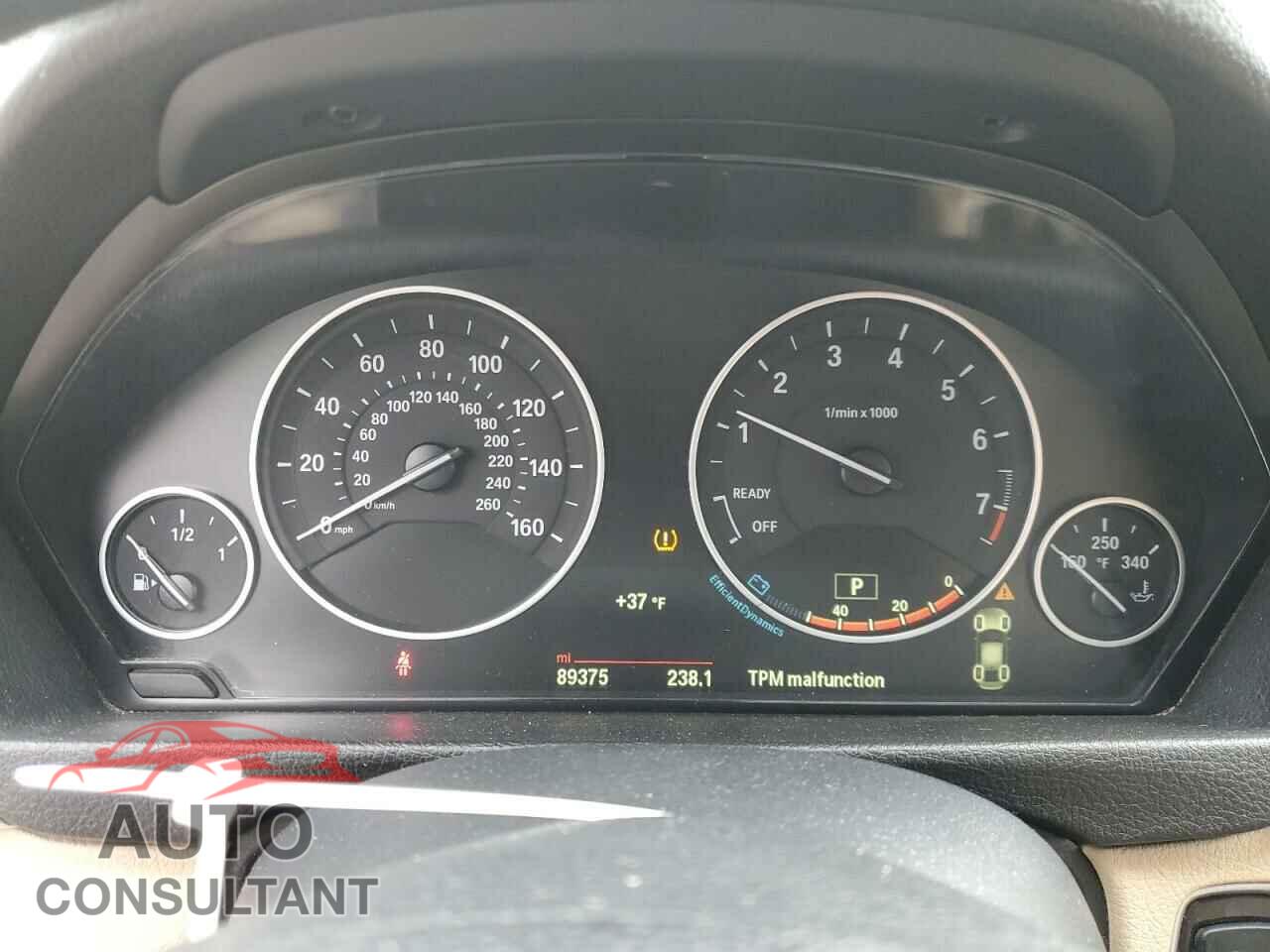 BMW 3 SERIES 2015 - WBA3B5G59FNS20526