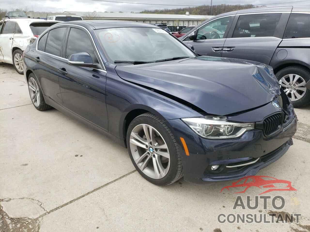 BMW 3 SERIES 2017 - WBA8D9G33HNU65282