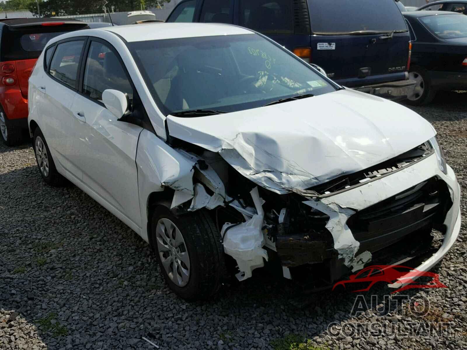 HYUNDAI ACCENT 2017 - KMHCT5AE9HU351811