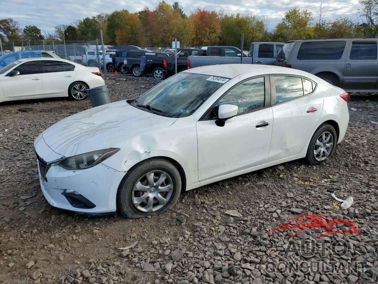 MAZDA 3 2014 - JM1BM1U73E1136330
