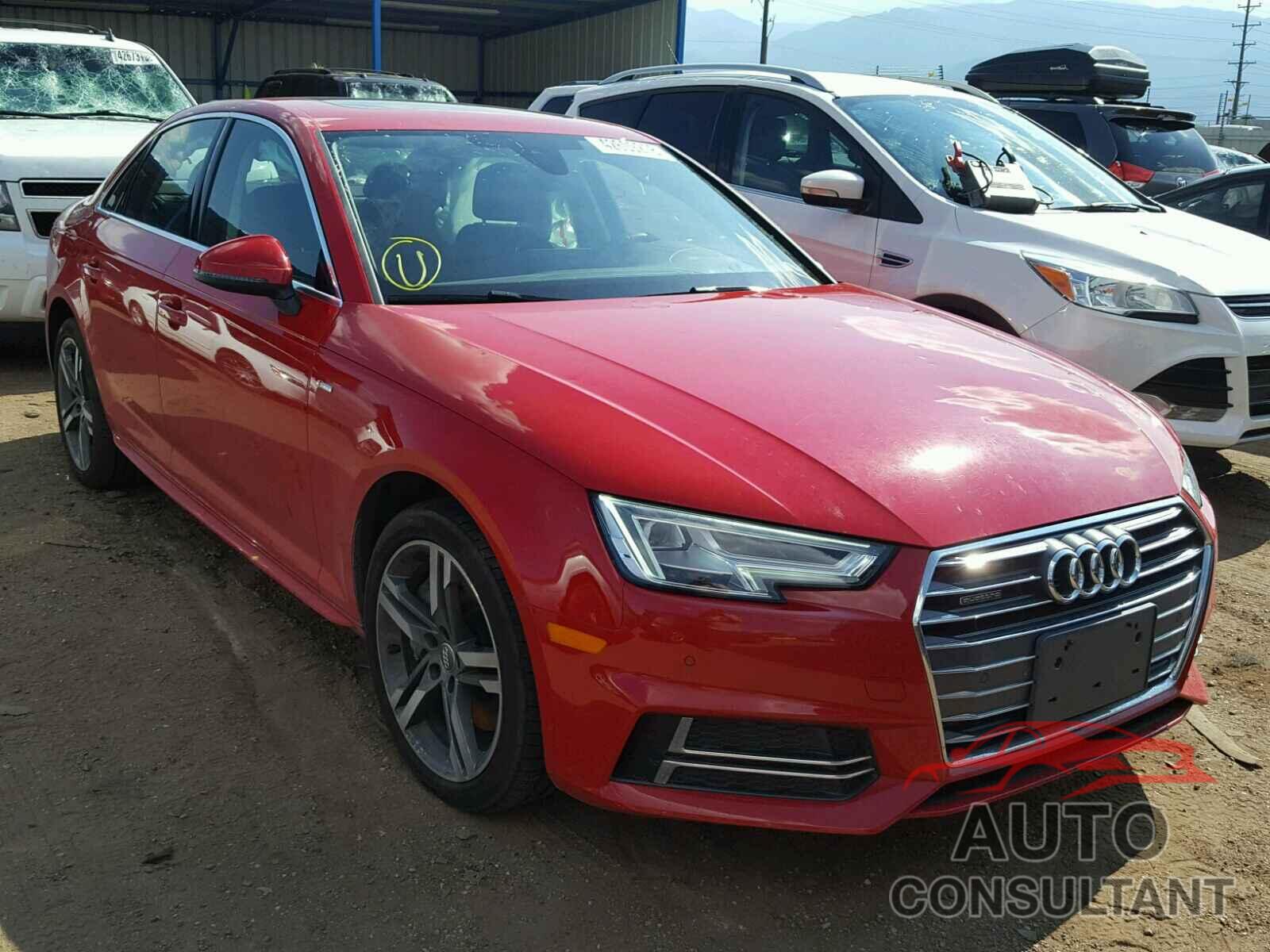 AUDI A4 2017 - WAUENAF41HN039649