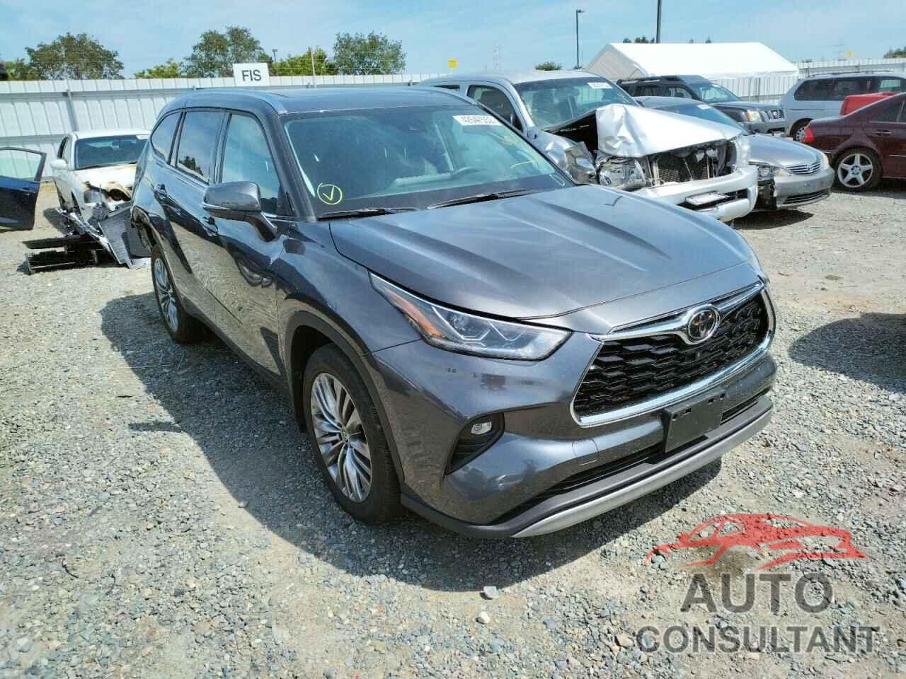 TOYOTA HIGHLANDER 2021 - 5TDFZRBH9MS063866