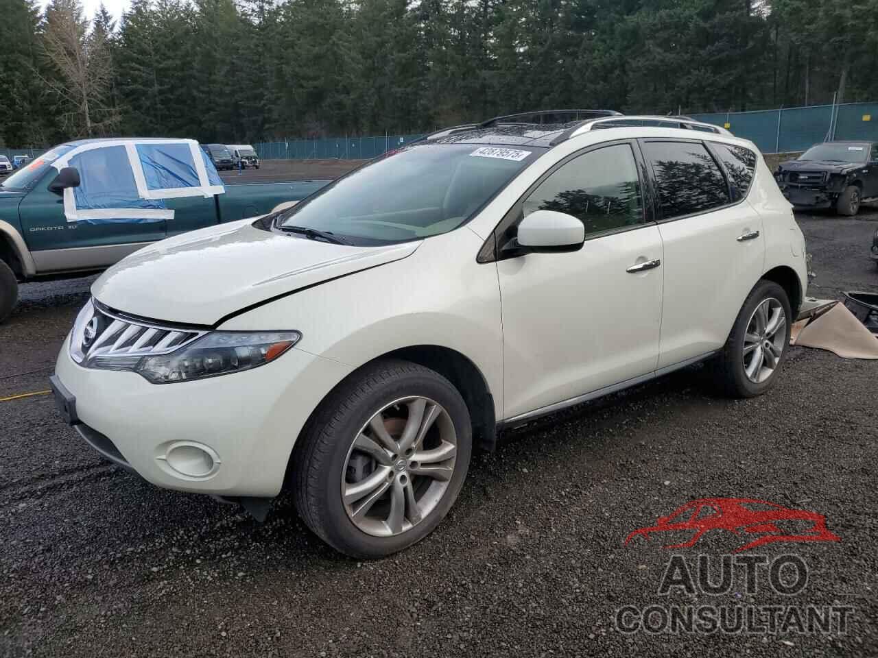 NISSAN MURANO 2010 - JN8AZ1MW2AW117645