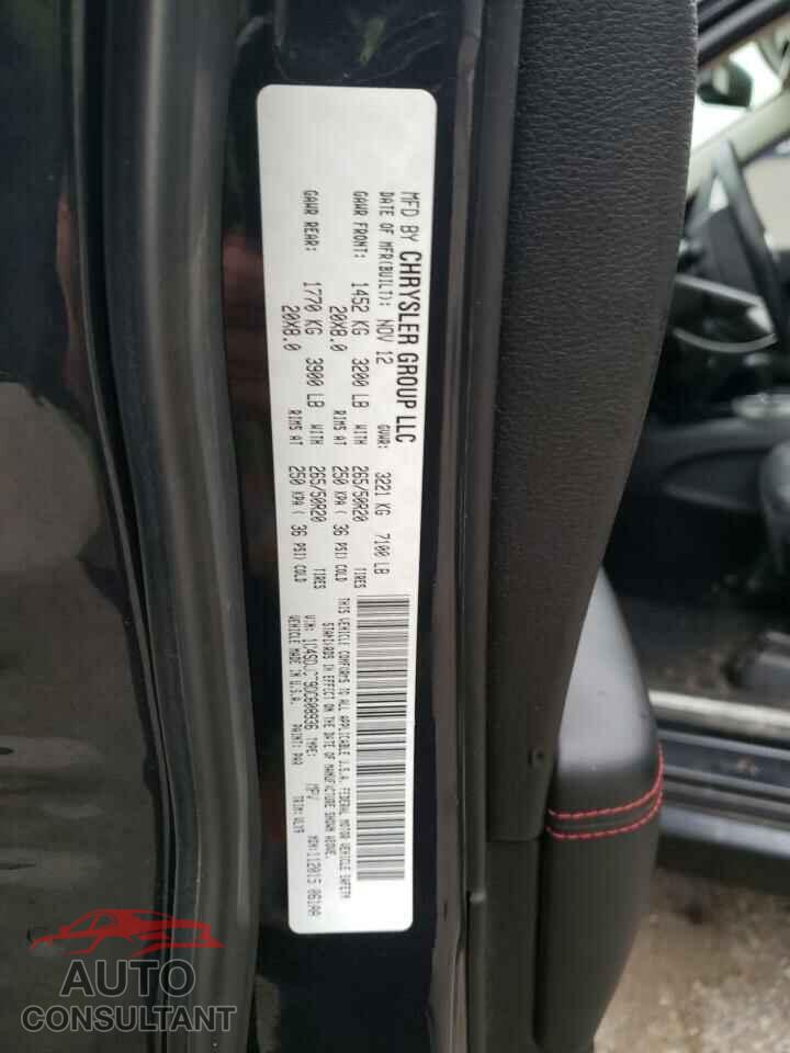 DODGE DURANGO 2013 - 1C4SDJCT9DC608936