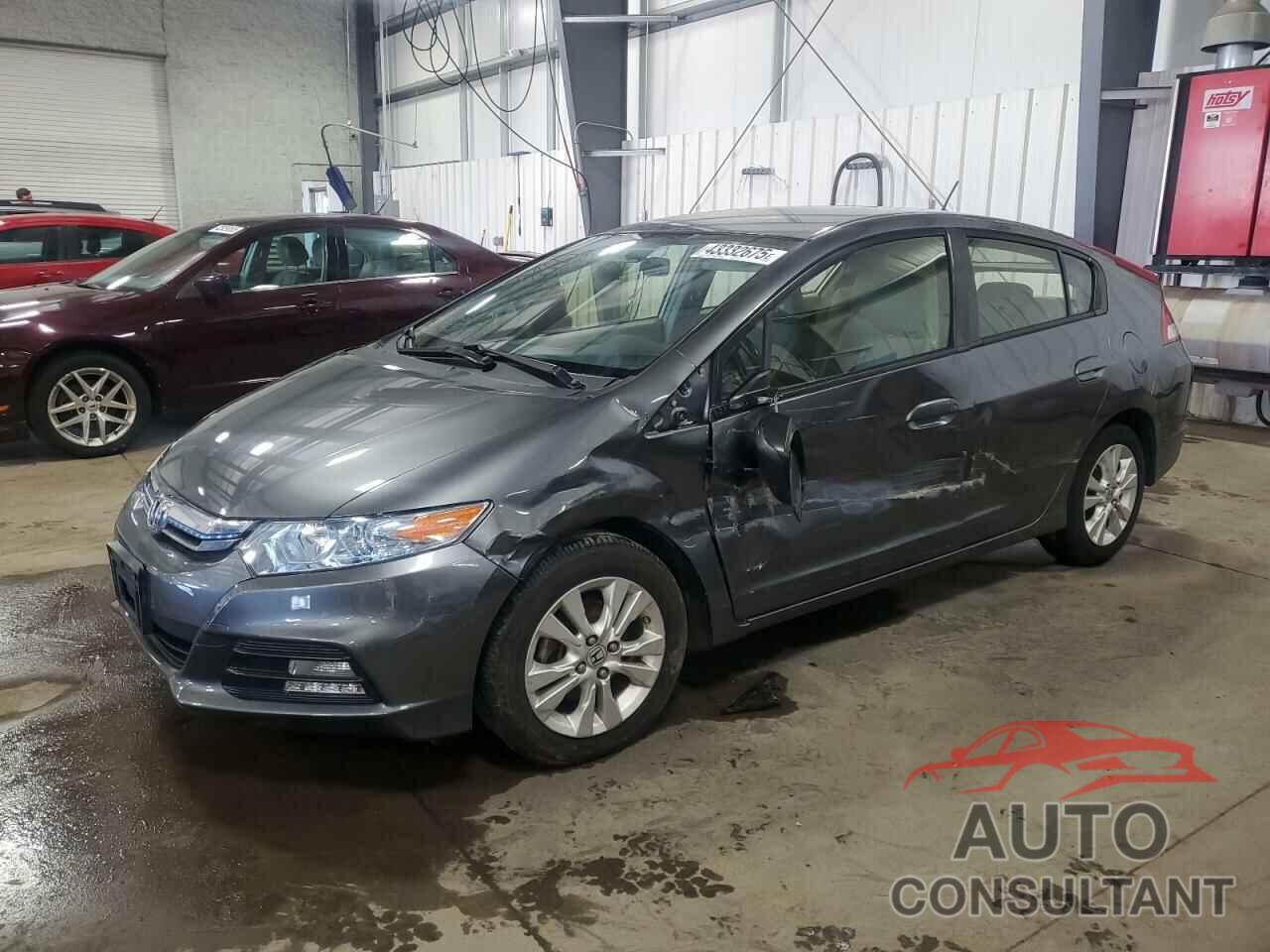 HONDA INSIGHT 2013 - JHMZE2H77DS001810