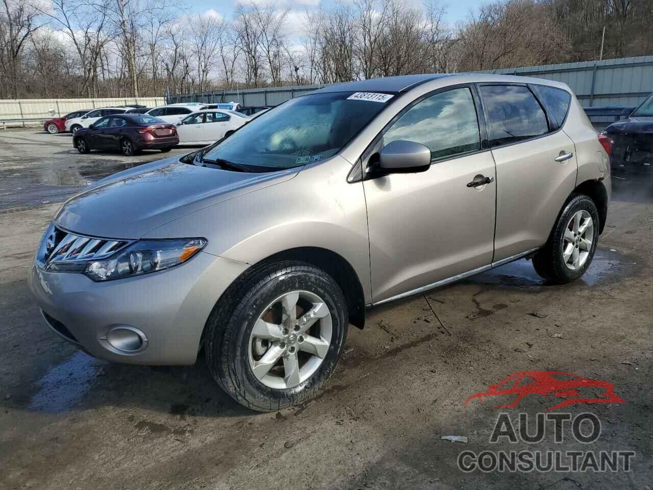 NISSAN MURANO 2010 - JN8AZ1MW6AW128597