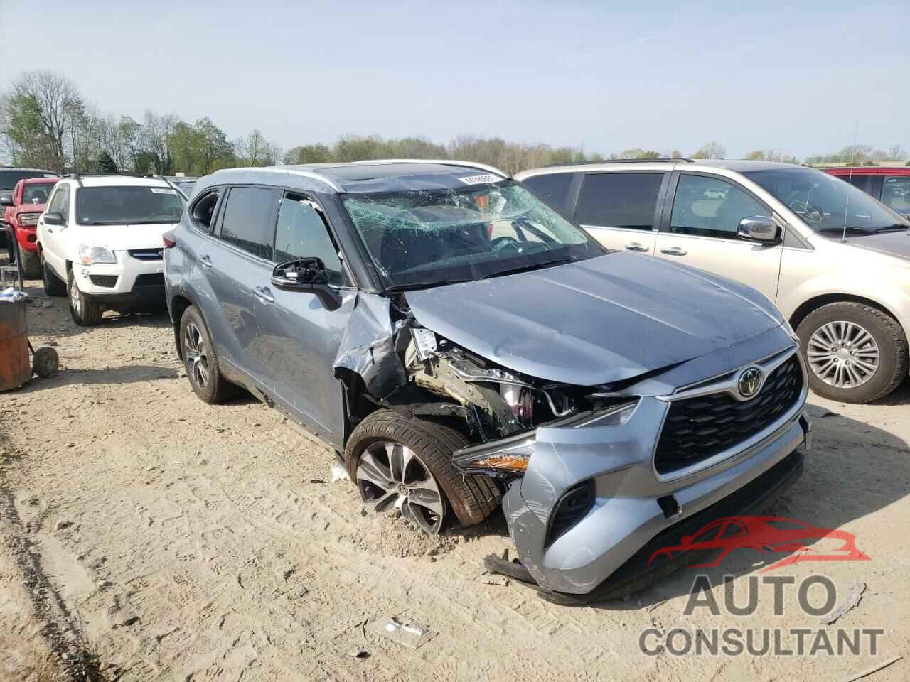 TOYOTA HIGHLANDER 2022 - 5TDHZRBHXNS202204