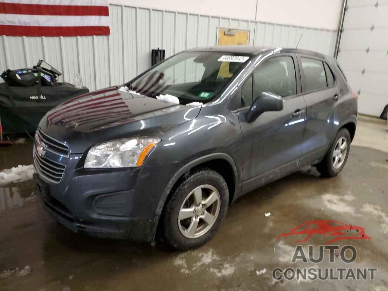 CHEVROLET TRAX 2016 - 3GNCJNSB4GL240534