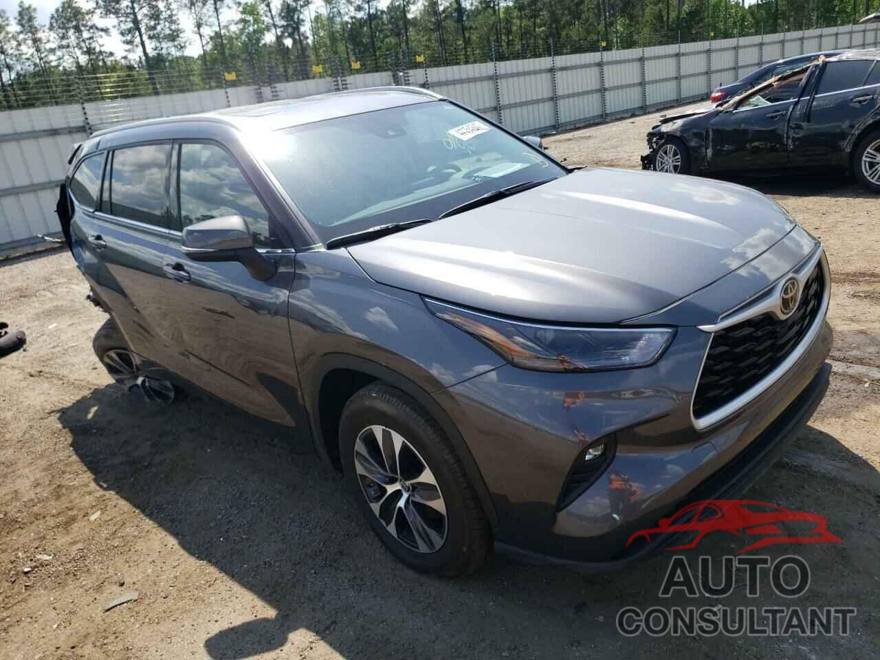 TOYOTA HIGHLANDER 2022 - 5TDGZRAH5NS541479