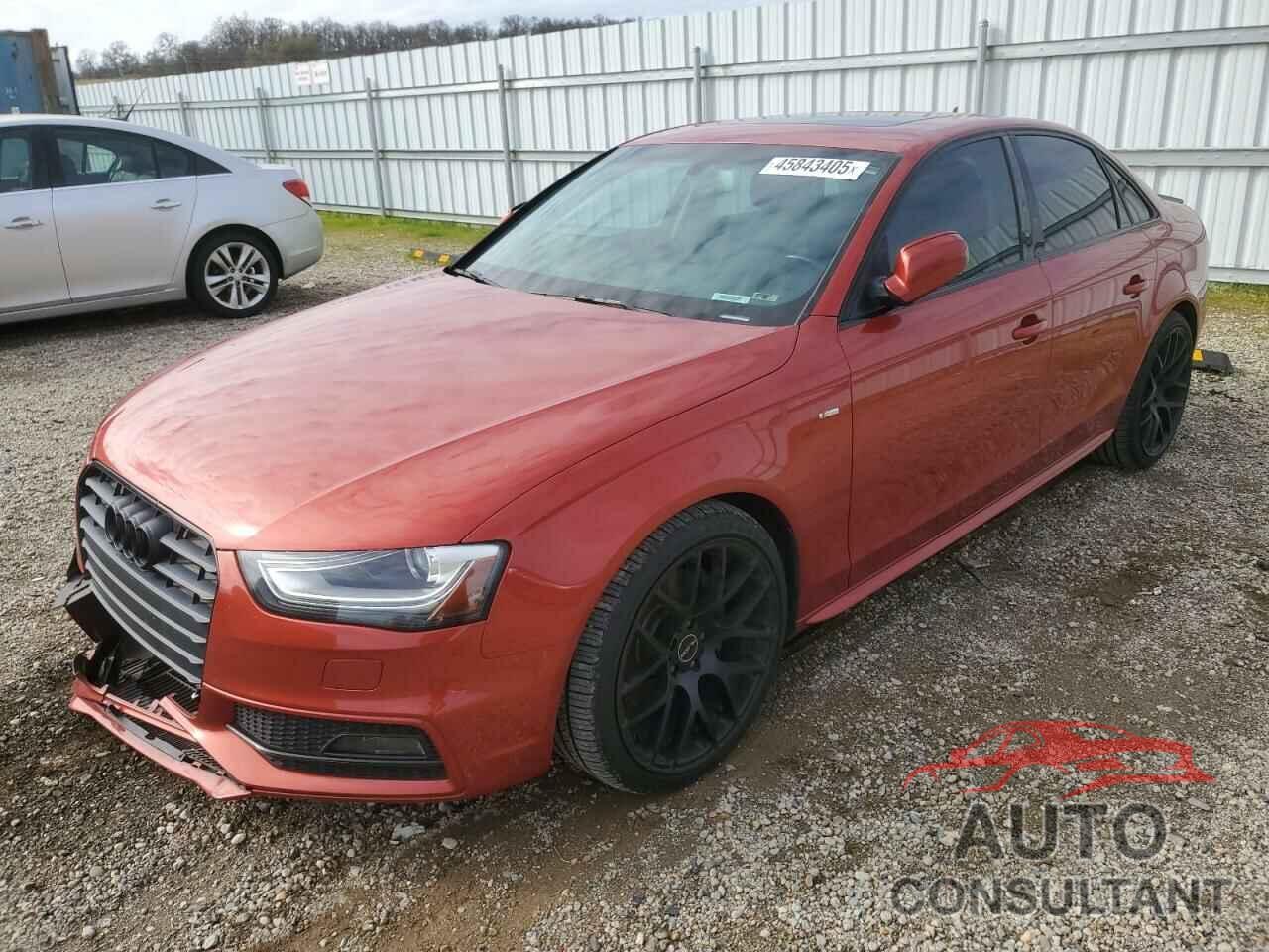 AUDI A4 2014 - WAUEFAFL0EN024608