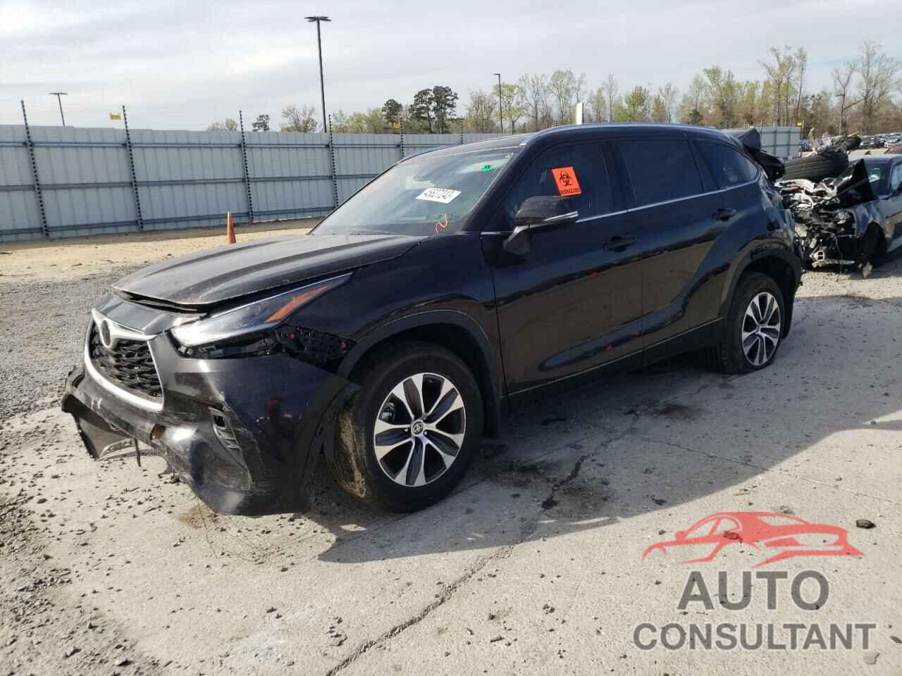 TOYOTA HIGHLANDER 2021 - 5TDGZRBH8MS118120