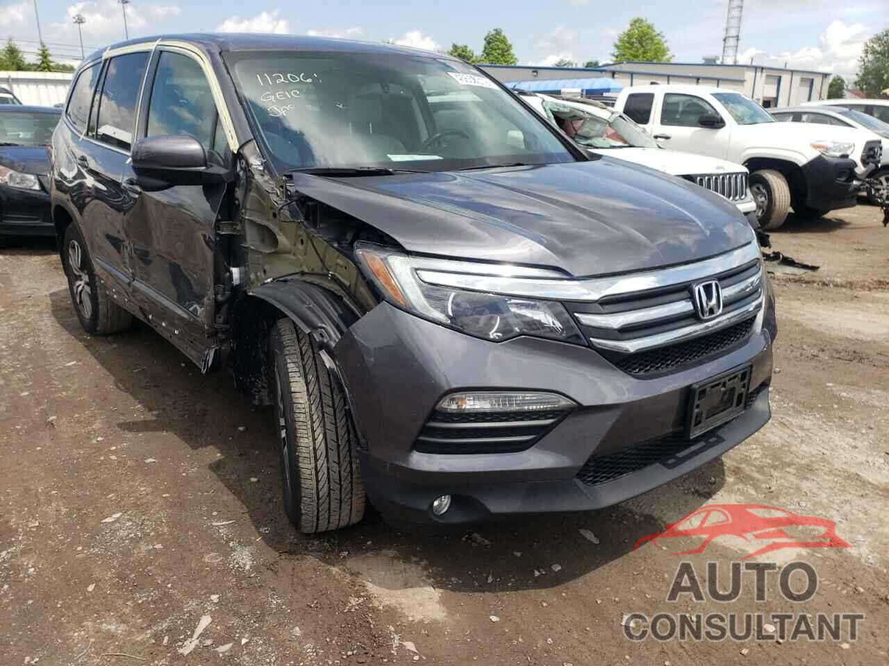 HONDA PILOT 2017 - 5FNYF5H80HB003633