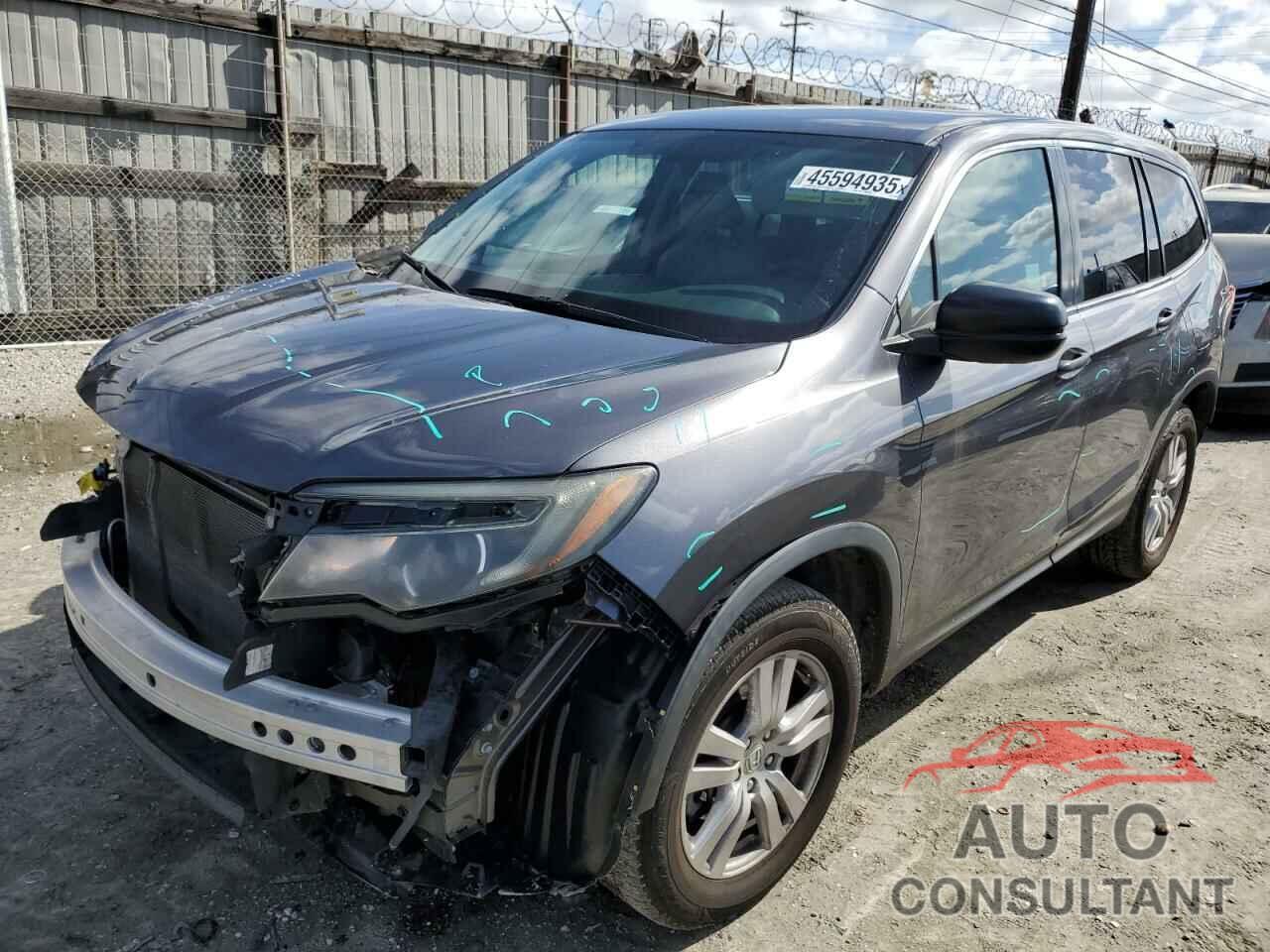 HONDA PILOT 2018 - 5FNYF6H14JB050114