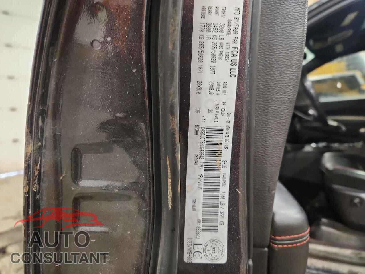 DODGE DURANGO 2017 - 1C4SDJCT5HC643642