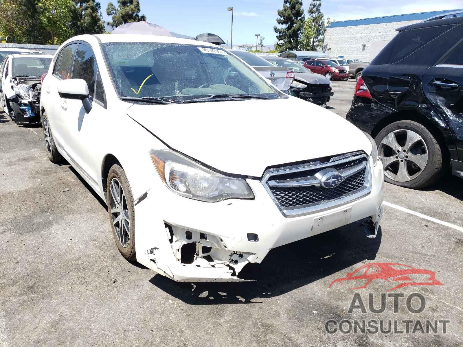 SUBARU IMPREZA 2016 - JF1GPAB61G8241813