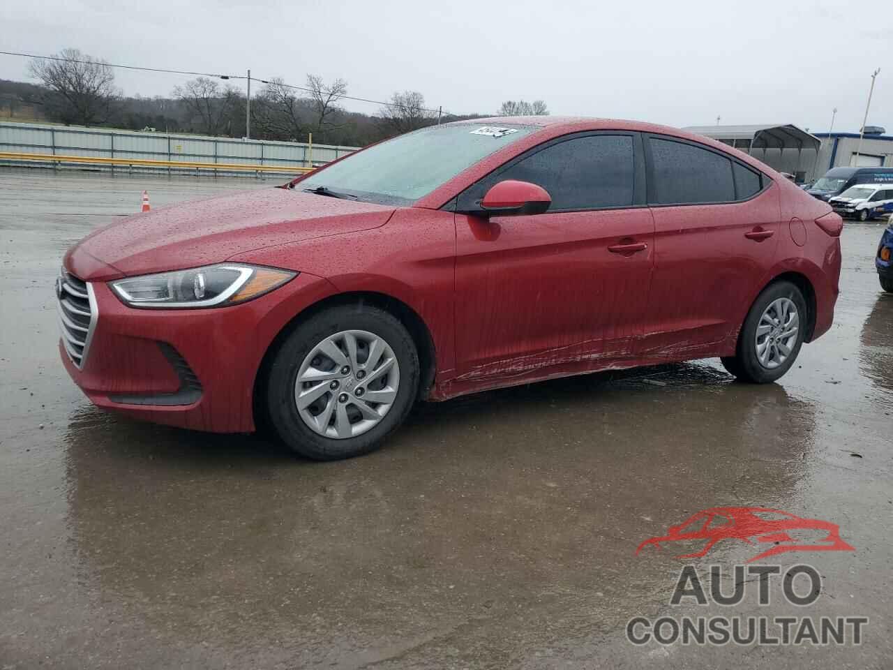HYUNDAI ELANTRA 2018 - KMHD74LF8JU477995