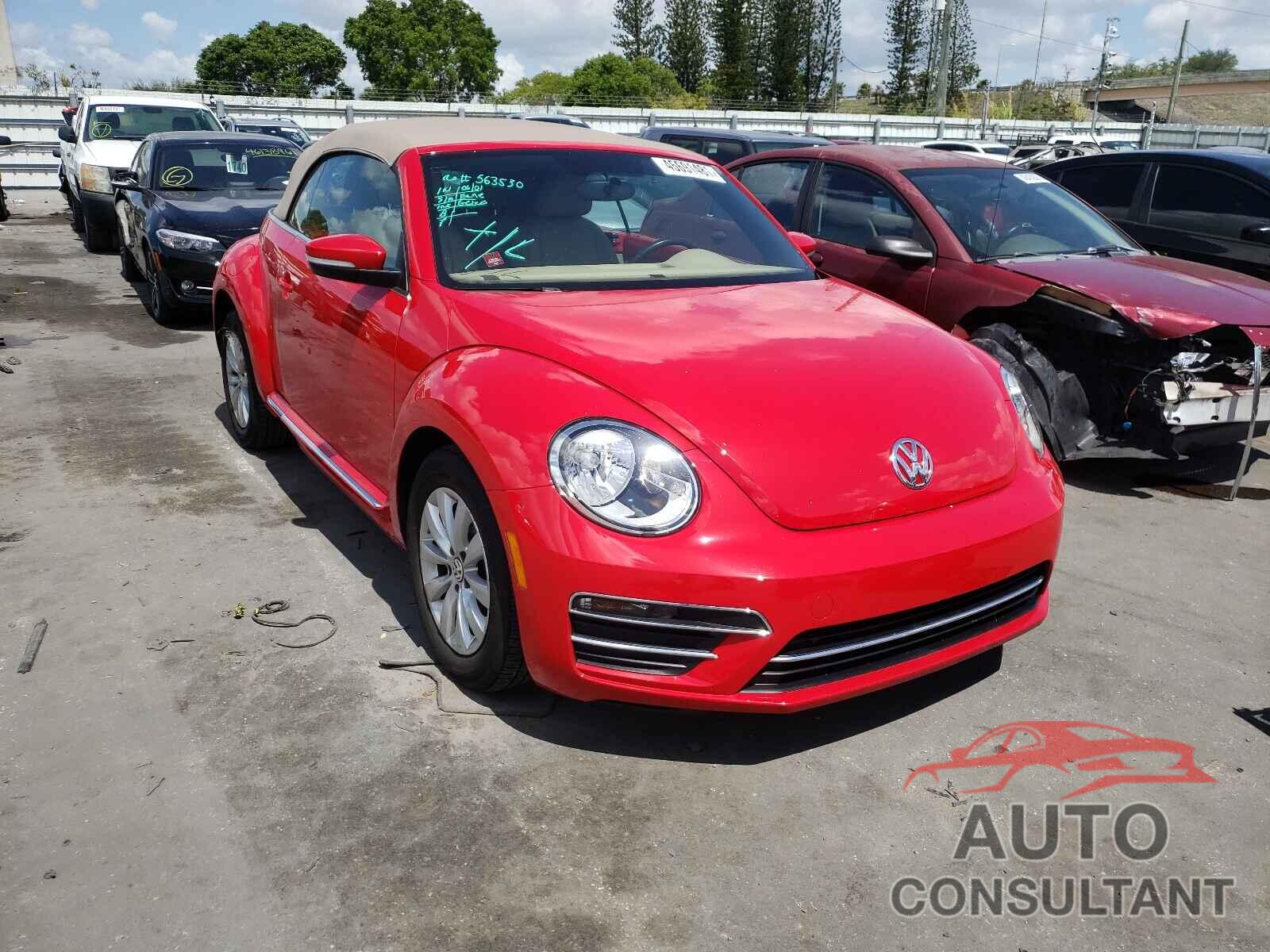 VOLKSWAGEN BEETLE 2019 - 3VW5DAAT7KM509976