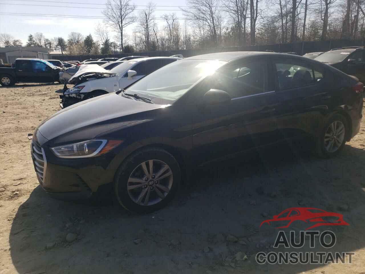 HYUNDAI ELANTRA 2018 - KMHD84LF3JU508275